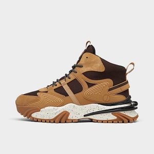 Javi Men&apos;s Jiggy Sneaker Boots in Brown/Beige/Tan Size 9.0 - 3518660