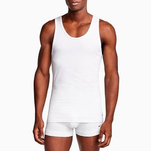 Nike Men&apos;s Everyday Tank (2-Pack) in White/White Size 2XL Cotton - 8204575