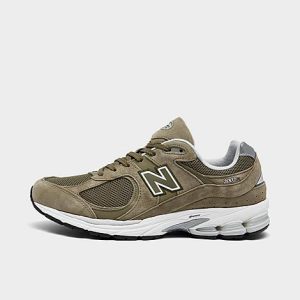 New Balance Men&apos;s 2002R Casual Shoes in Green/Olive Size 13.0 Suede - 3123827