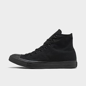 Converse Chuck Taylor All Star High Top Casual Shoes in Black/Monochrome Black Size 13.0 Canvas - 1276878