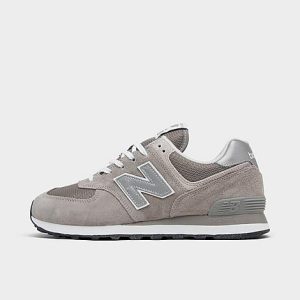 New Balance 574 Core Casual Shoes in Grey/Grey Size 13.0 Leather - 3138246