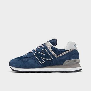 New Balance 574 Core Casual Shoes in Blue/Blue Size 13.0 Leather - 3138261