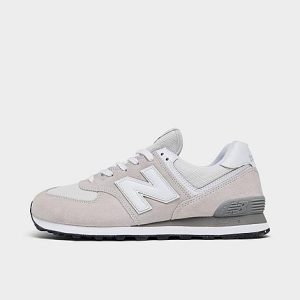 New Balance 574 Core Casual Shoes in Grey/Nimbus Cloud Size 13.0 Leather - 3139011