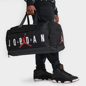 Jordan Jumpman Sport Duffel Bag in Black/Black - 8207294