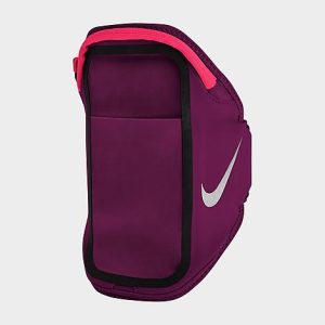 Nike Pocket Arm Band Plus in Red/Sangria Nylon/Polyester/Spandex - 8205070