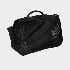 Nike Run Duffel Bag in Black/Black 100% Polyester - 8204490