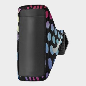 Nike Lean Printed Armband in Black/Black - 8205078