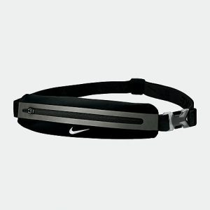 Nike Women&apos;s Slim Waist Pack 2.0 in Black/Black 100% Nylon - 8203094