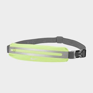 Nike Women&apos;s Slim Waist Pack 2.0 in Yellow/Barely Volt 100% Nylon - 8203097