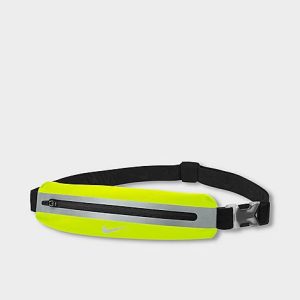 Nike Women&apos;s Slim Waist Pack 2.0 in Yellow/Volt 100% Nylon - 8203790