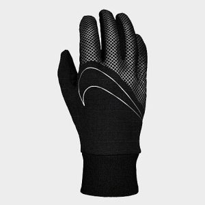 Nike Men&apos;s Sphere 360 Running Gloves in Black/Black Size Medium - 8207435