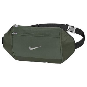 Nike Challenger Waist Pack (L) in Green/Medium Olive Nylon/100% Polyester - 8207332