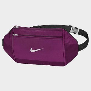 Nike Challenger Waist Pack (L) in Red/Sangria Nylon/100% Polyester - 8205083