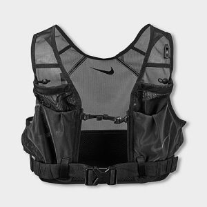 Nike Transform Packable Running Gilet Vest in Black/Black Size Medium/Large Nylon/Polyester - 8203872