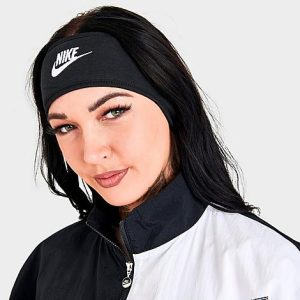 Nike Club Fleece Headband in Black/Black Cotton/Polyester/Fleece - 8202622