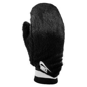 Nike Warm Mittens in Black/Black Size XS/S 100% Polyester - 8206343