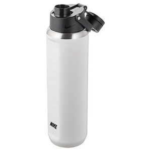 Nike Stainless Steel Recharge Chug Bottle in White/ Stainless Steel Recharge Chug Bottle Size 24OZ - 8206403