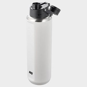 Nike Stainless Steel Recharge Chug Bottle in White/Light Bone Size 32OZ - 8206409