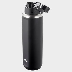 Nike Stainless Steel Recharge Chug Bottle in Black/Black Size 32OZ - 8206408
