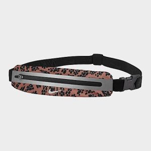 Nike Printed Slim Waist Pack 3.0 in Brown/Mineral Clay Polyester/Spandex - 8205089