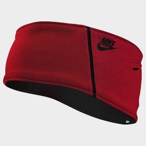 Nike Men&apos;s Tech Fleece Headband in Red/University Red Cotton/Polyester/Fleece - 8207350
