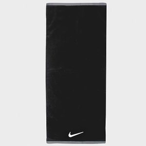 Nike Fundamental Towel () in Black/Black Size Medium 100% Cotton - 8204608