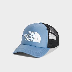 The North Face Inc Logo Trucker Hat in Blue/Blue - 8207102