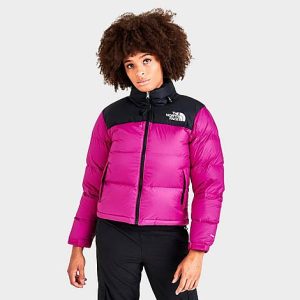 The North Face Inc Women&apos;s 1996 Retro Nuptse Jacket in Pink/Fuschia Size XL 100% Nylon - 5820835