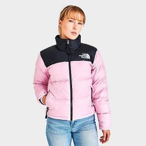 The North Face Inc Women&apos;s 1996 Retro Nuptse Jacket in Pink/Cameo Pink Size XL 100% Nylon - 5821623