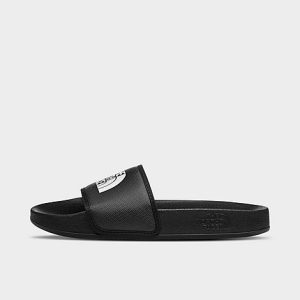 The North Face Inc Big Kids&apos; Base Camp III Slide Sandals in Black/TNF Black Size 7.0 Polyester - 3532149