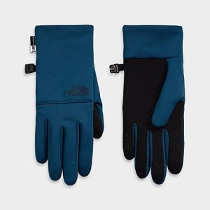 The North Face Inc Women&apos;s Etip Recycled Gloves in Blue/Shady Blue Size Large Polyester/Fleece/Knit - 8207083