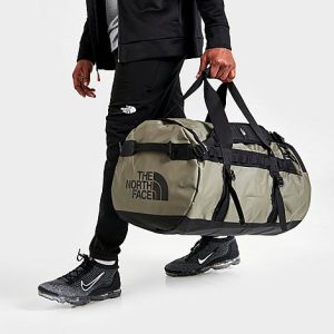The North Face Inc Base Camp Medium Duffel Bag in Green/Ponderosa Green Nylon - 8205777
