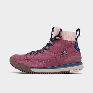 The North Face Inc Women&apos;s Back-To-Berkeley III Sport Waterproof Boots in Pink/Wild Ginger Size 10.0 Leather/Lace - 3200340