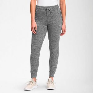 The North Face Inc Women&apos;s Canyonlands Jogger Pants in Grey/TNF Medium Grey Heather Size 2XL 100% Polyester/Fleece - 5885499