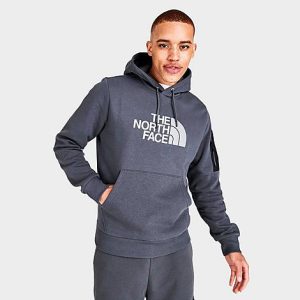 The North Face Inc Men&apos;s Bondi Pullover Hoodie in Grey/Vanadis Grey Size 2XL Cotton/Polyester/Fleece - 5789600