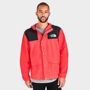 The North Face Inc Men&apos;s Origins 86 Jacket in Red/Horizon Red Size Medium Nylon - 5784105