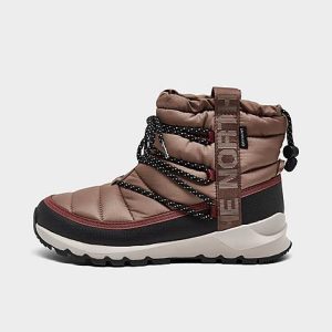 The North Face Inc Women&apos;s Thermoball Lace-Up Boots in Brown/Deep Taupe Size 11.0 - 3200285