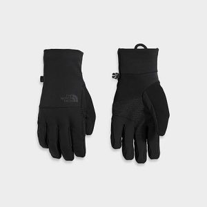 The North Face Inc Men&apos;s Apex Insulated Etip™ Gloves in Grey/TNF Black Size XL Polyester/Fleece - 8206948