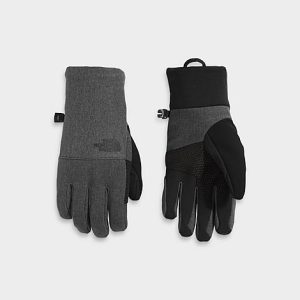 The North Face Inc Women&apos;s Apex Insulated Etip™ Gloves in Grey/TNF Dark Grey Heather Size Medium Polyester/Fleece - 8206990