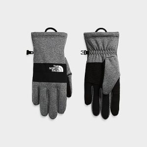 The North Face Inc Men&apos;s Sierra Etip™ Gloves in Grey/TNF Medium Grey Heather Size Small Nylon/Polyester/Fleece - 8206957