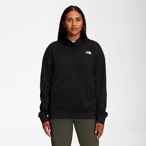 The North Face Inc Women&apos;s Canyonlands Hoodie in Black/TNF Black Size 2XL Polyester/Fleece - 5885529