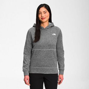 The North Face Inc Women&apos;s Canyonlands Hoodie in Grey/TNF Medium Grey Heather Size XL Polyester/Fleece - 5885522