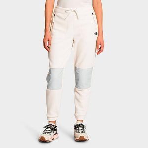 The North Face Inc Women&apos;s Alpine Polartec® 200 Jogger Pants in Off-White/Gardenia White Size XL Polyester/Fleece - 5885834