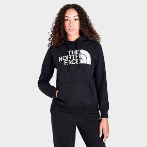 The North Face Inc Women&apos;s Half Dome Pullover Hoodie in Black/Black Size XL Cotton/Polyester/Fleece - 5820785