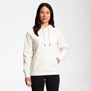 The North Face Inc Women&apos;s Half Dome Pullover Hoodie in White/Gardenia White Size 2XL Cotton/Polyester/Fleece - 5885607
