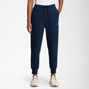 The North Face Inc Women&apos;s Box NSE Jogger Pants in Blue/Summit Navy Size 2XL Cotton/Polyester - 5885451