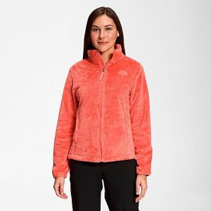 The North Face Inc Women&apos;s Osito Full-Zip Jacket in Orange/Coral Sunrise Size Medium Polyester/Fleece/Silk - 5885700
