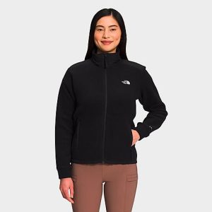 The North Face Inc Women&apos;s Alpine Polartec® 200 Full-Zip Hooded Jacket in Black/TNF Black Size XL Polyester/Fleece - 5885312