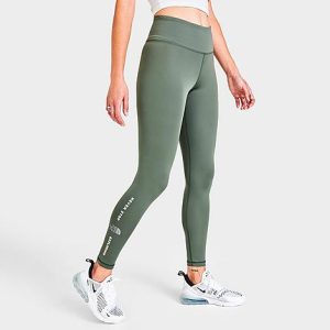 The North Face Inc Women&apos;s Graphic Performance Leggings in Green/Agave Green Size XS Polyester - 5873241