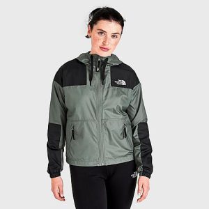 The North Face Inc Women&apos;s Sheru Wind Jacket in Green/Agave Green Size XL 100% Polyester - 5866934